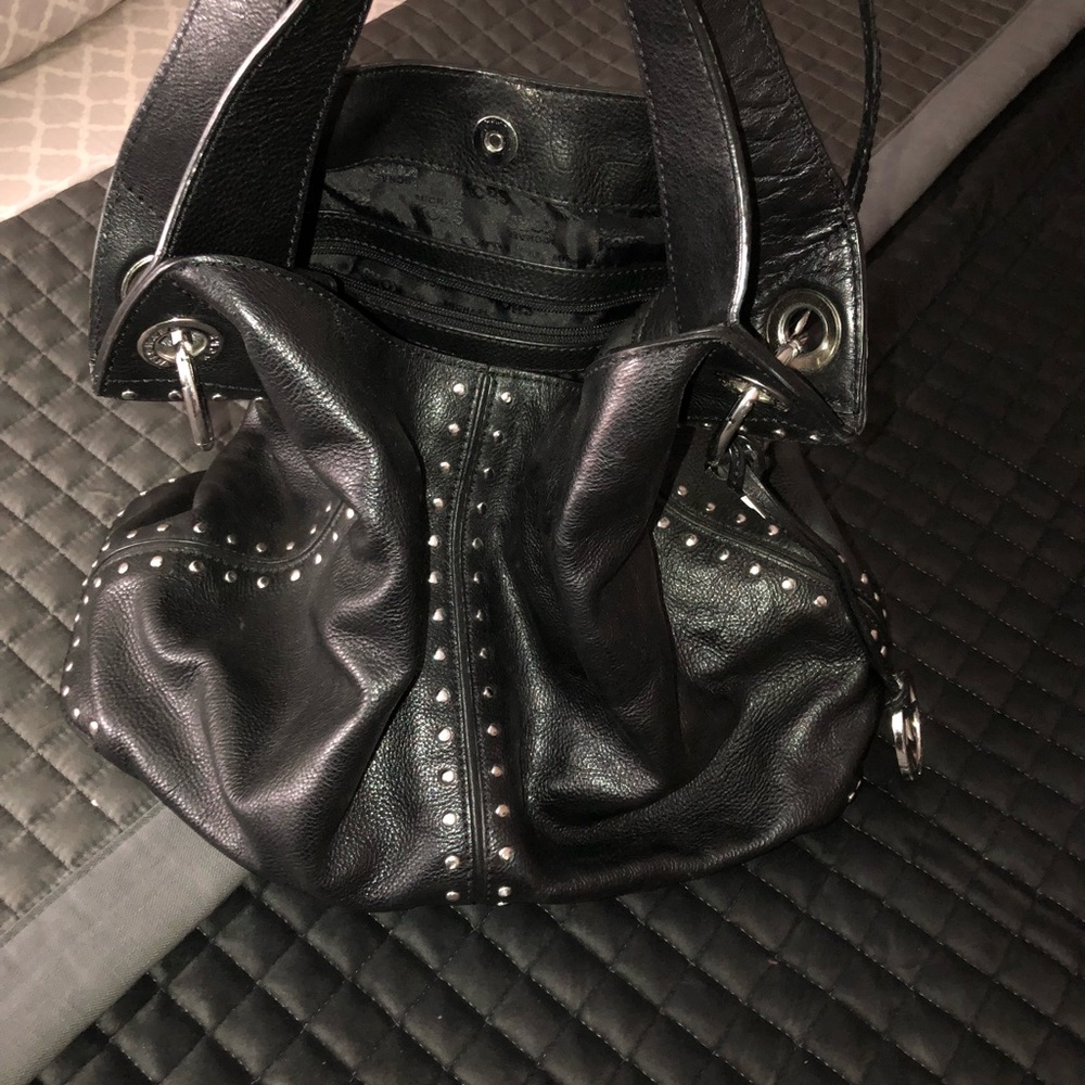Leather Michael kors uptown Astor bag
